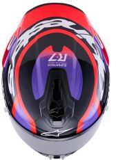 Каска ALPINESTARS S-R7 LUMEN BK/PRPL/RED