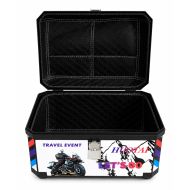 Motorcycle rear case - 68L - Colorful
