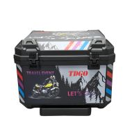 Motorcycle rear case - 57L - Colorful