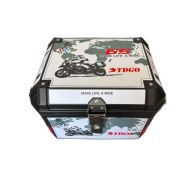 Motorcycle rear case - 45L - Colorful