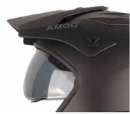Визьор за каска AMOQ Blister visor dark
