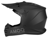 Детска мотокрос  каска AMOQ Meteor V2 JNR MX helmet Blackout