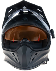 Каска AMOQ Adaptor Electric visor Helmet black/grey
