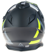 Каска AMOQ Adaptor Electric visor Helmet black/yellow