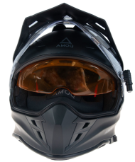 Каска AMOQ Adaptor Electric visor Helmet black/yellow