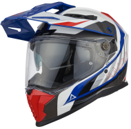 Каска AMOQ Helmet AI100 Mojave white/red/blue