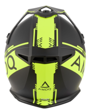 Мотокрос  каска AMOQ Meteor V2 Helmet Black/HiVis
