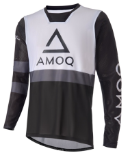 Мотокрос блуза AMOQ Airline Mesh Jersey Black/White