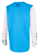 Мотокрос блуза AMOQ Ascent Comp Jersey Sky Blue-White