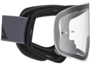Мотокрос очила AMOQ MX Goggles Vision Magnetic Dark Grey-Black - Clear