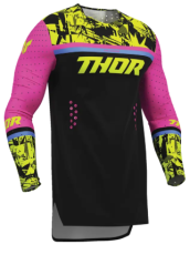 Мотокрос джърси THOR SPORTMODE PUNKD BK/FU