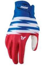 Παιδικά γάντια motocross THOR YTH LAUNCHMODE SHOCKIE RD/BL