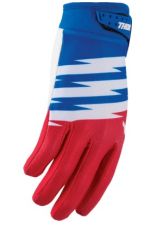 Παιδικά γάντια motocross THOR YTH LAUNCHMODE SHOCKIE RD/BL