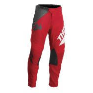 Детски мотокрос брич THOR YOUTH SECTOR EDGE RED/WHITE