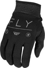 Kids Motocross Gloves FLY RACING F-16- Black/Charcoal