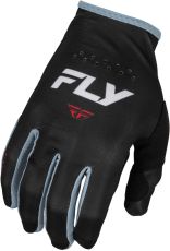 Kids motocross gloves FLY RACING Lite- Black/White/Red