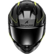 Каска SHARK D-SKWAL 3 SIZLER GLOSS BLACK/GREY/YELLOW FLUO