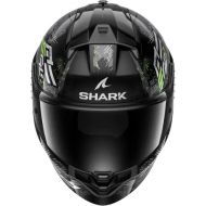 Каска SHARK RIDILL 2 MOLOKAI GLOSS BLACK/GRAY/GREEN