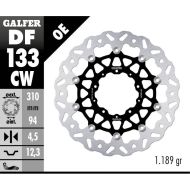 Плаващ преден спирачен диск Galfer WAVE FLOATING COMPLETE (C. ALU.) 310x4,5mm DF133CW