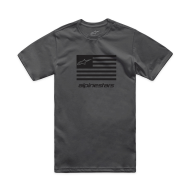 T-shirt ALPINESTARS TEE CSF FLAG CHAR/BLK