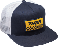 Шапка THOR CHECKER NAVY/WHITE