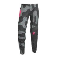 Дамски мотокрос брич  THOR WOMEN'S SECTOR DISGUISE GRAY/PINK