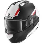 КАСКА ЗА МОТОР SHARK EVO-GT SEAL WHITE/RED