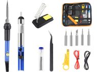 Комплект поялник 60w 200-450°c инструменти за запояване