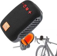 Difuzor Bluetooth portabil cu suport pentru bicicleta, motocicleta - AUX, porturi USB si slot pentru card de memorie - negru