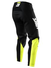 Pantaloni de motocross SHOT Burst Galben Neon